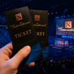 Entrada para el evento Dota 2 The International 2025 en Hamburgo.