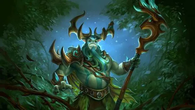 Nature's Prophet en partida de Dota 2 - Arte oficial de PGL