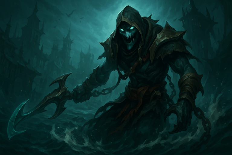 Frase de Pyke en LoL