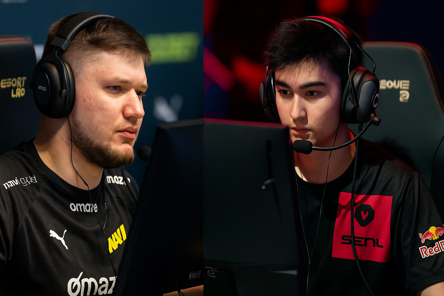 Jugadores de CS2 y VALORANT concentrados en torneo pro