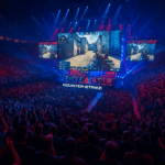 Arena canadiense repleta durante torneo de Counter-Strike 2
