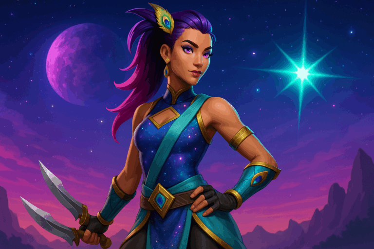 Guía skin Iridia Vayne