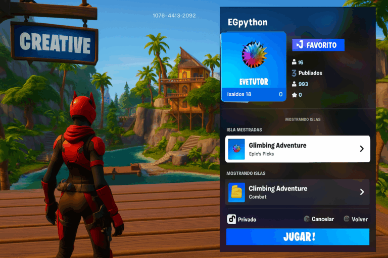 Favoritos en Fortnite Creativo