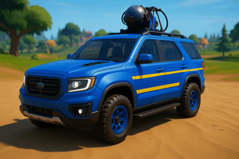 Battle Bus SUV Fortnite