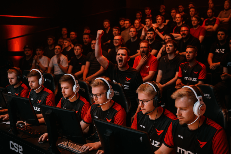 MOUZ convierte sede en arena