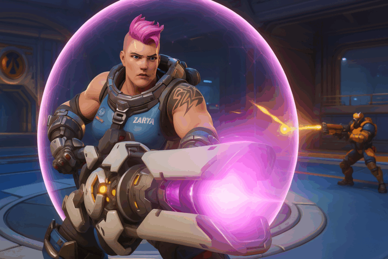 Mejor build de Zarya