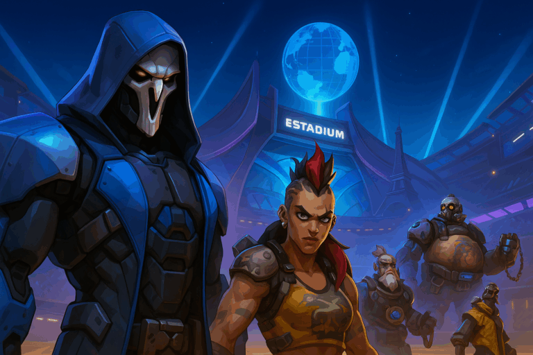 Crossplay en Overwatch 2 Stadium