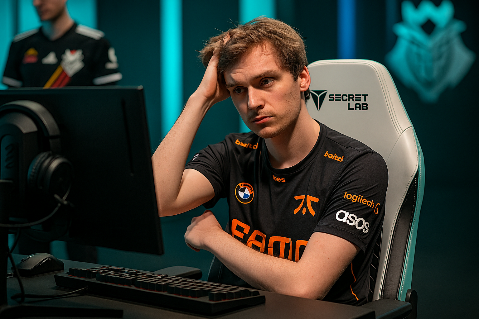Jugador de Fnatic Mikyx en partida contra G2 Esports durante la LEC 2025