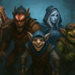 Héroes olvidados de Dota 2 en The International, incluyendo a Meepo, Bloodseeker, Drow Ranger, Warlock y Techies.