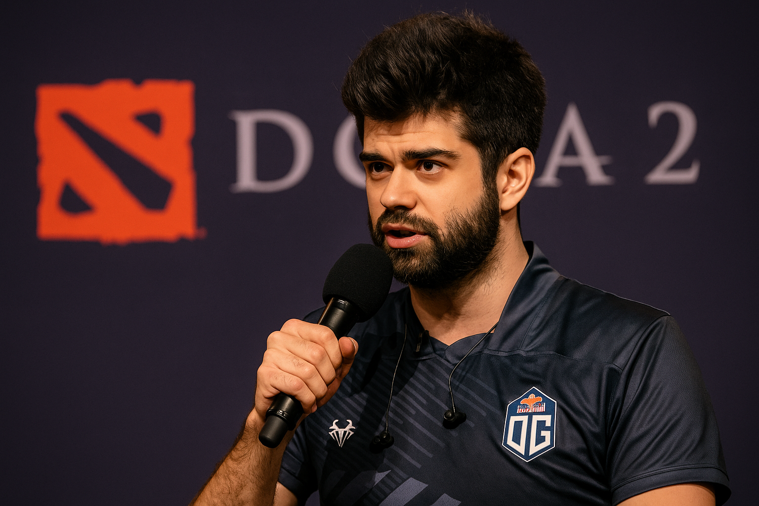 Ceb hablando en un evento de Dota 2, advirtiendo sobre el aumento de cheats en la escena competitiva.