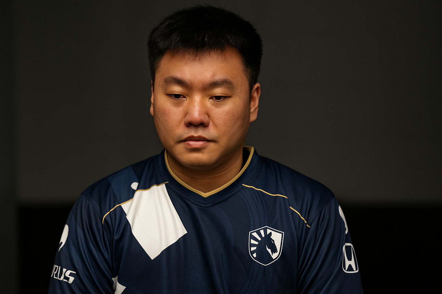 Impact con la camiseta de Team Liquid en su despedida oficial del equipo.