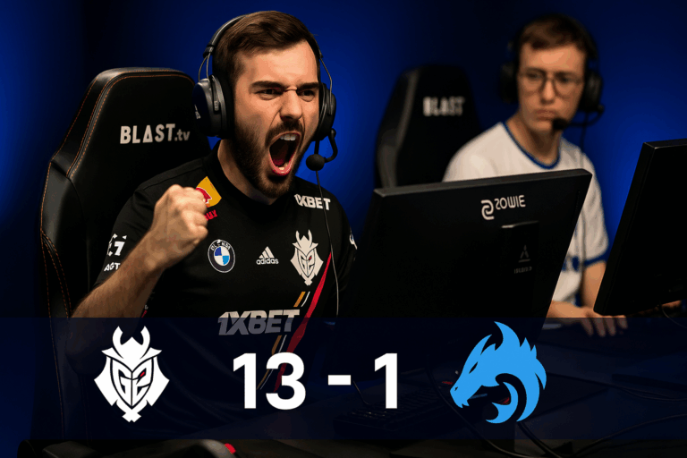 G2 arrasa a Spirit