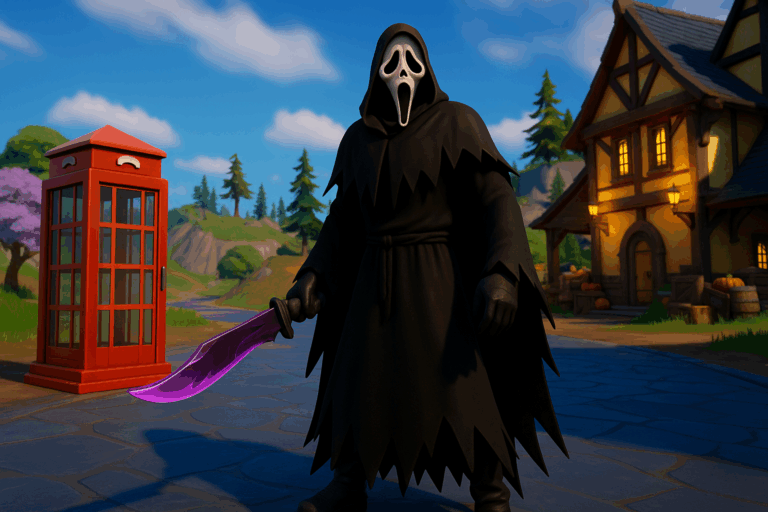 Conviértete en Ghostface en Fortnite
