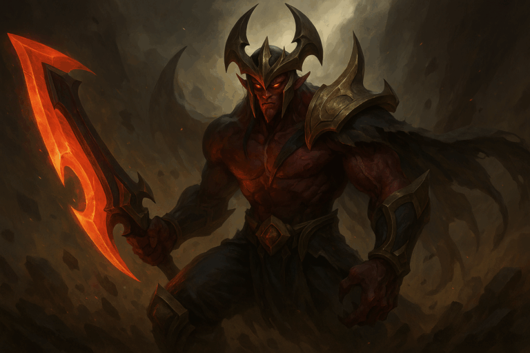 Habilidades de Zaahen LoL