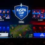 Escenario de la KeSPA Cup 2025 en Seúl con Gen.G y Cloud9 jugando League of Legends frente a una pantalla gigante y público lleno