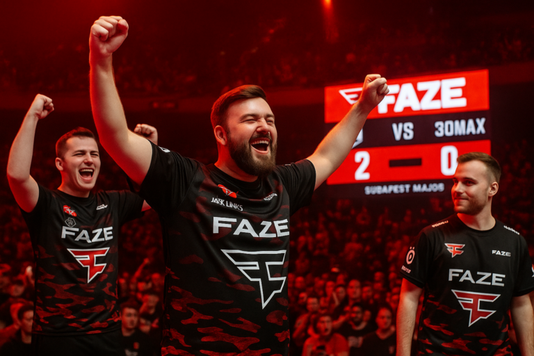 FaZe vs 3DMAX en Budapest