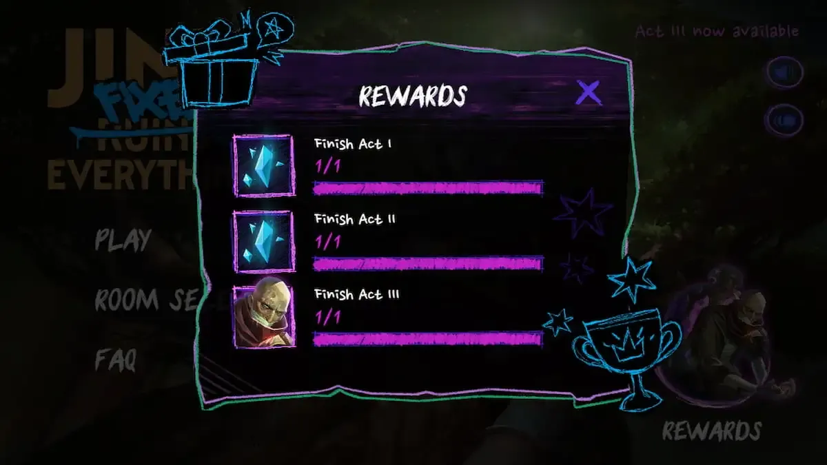 Premios del Acto 3 de Jinx Fixes Everything en LoL mostrando la skin Arcane Shimmer Lab Singed