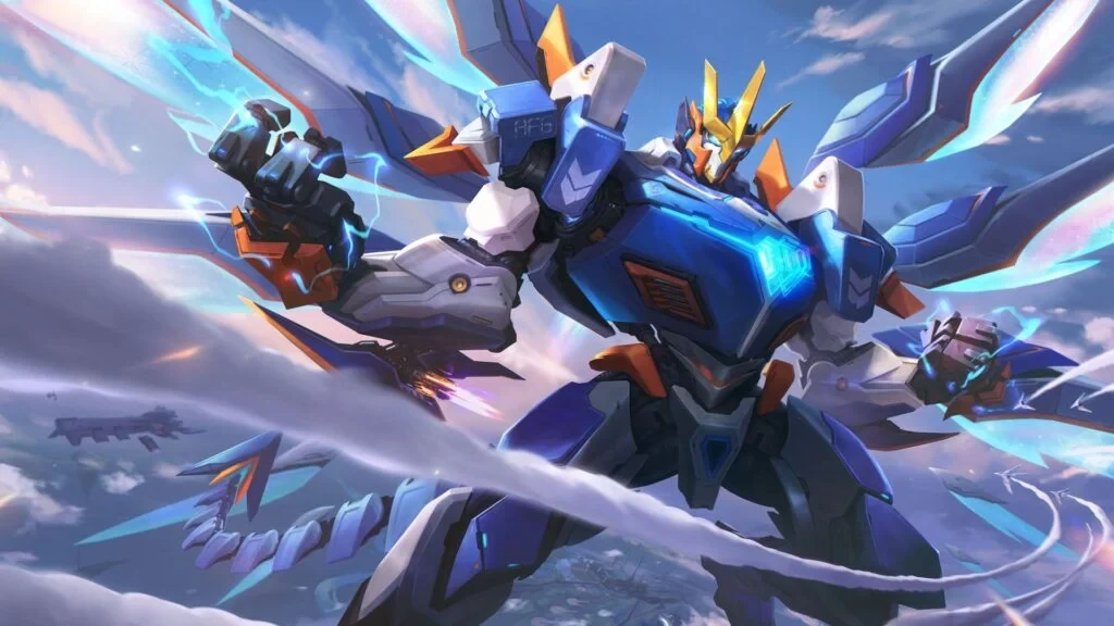 Picture showing Aegis Frame Galio in League of Legends.