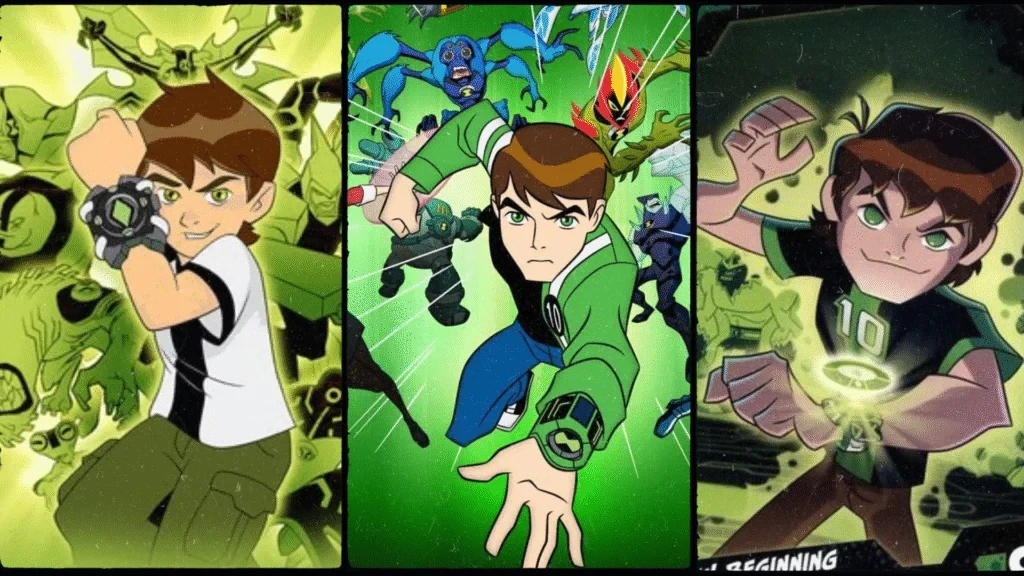 Ben 10's various generation choices for Fortnite