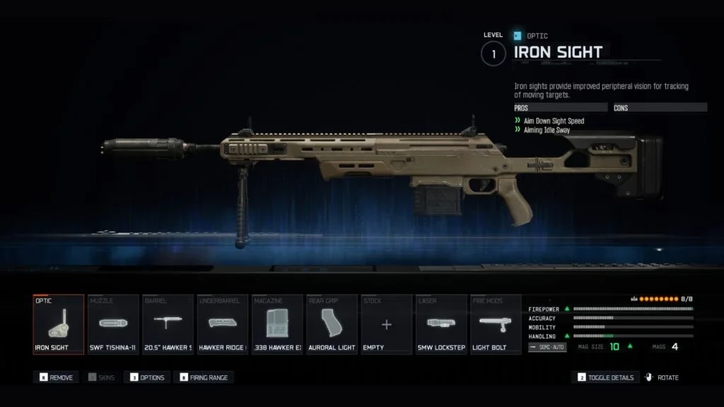 Best Hawker HX loadout attachments in Black Ops 7