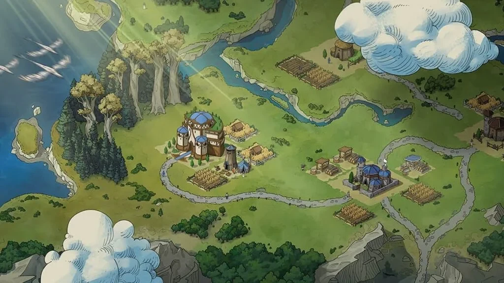 Imagen mostrando el mini juego Demacia Rising en League of Legends.