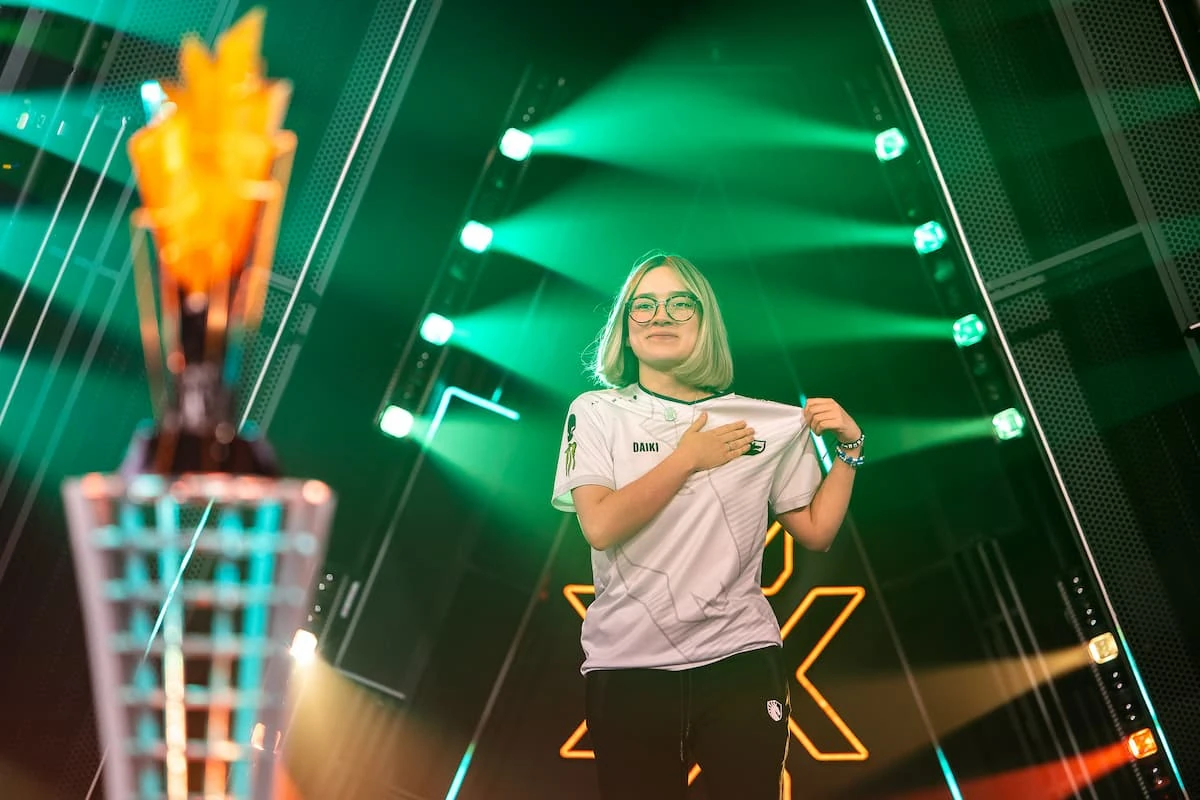 Daiki de Team Liquid en el VALORANT Game Changers Championship 2023.
