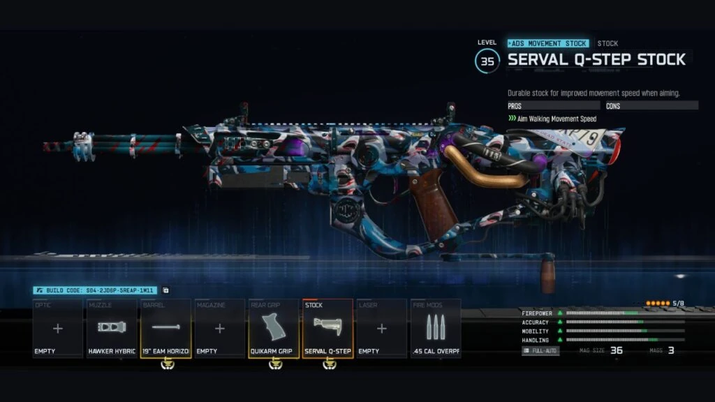 Best Dravec-45 loadout attachments in BO7 Ranked Play