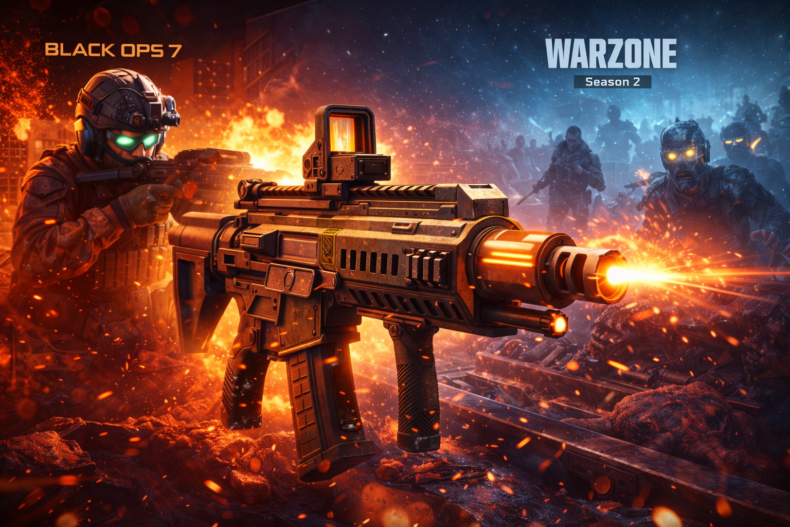 Rifle de asalto EGRT-17 en acción en Black Ops 7 y Warzone Temporada 2