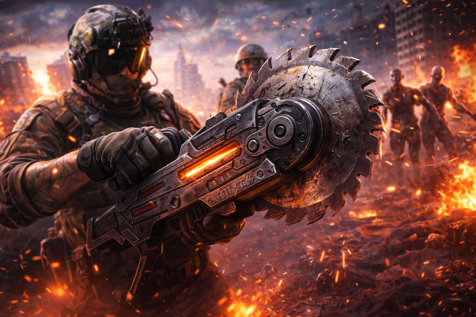 Soldado usando la H311-SAW en Black Ops 7 y Warzone Temporada 2