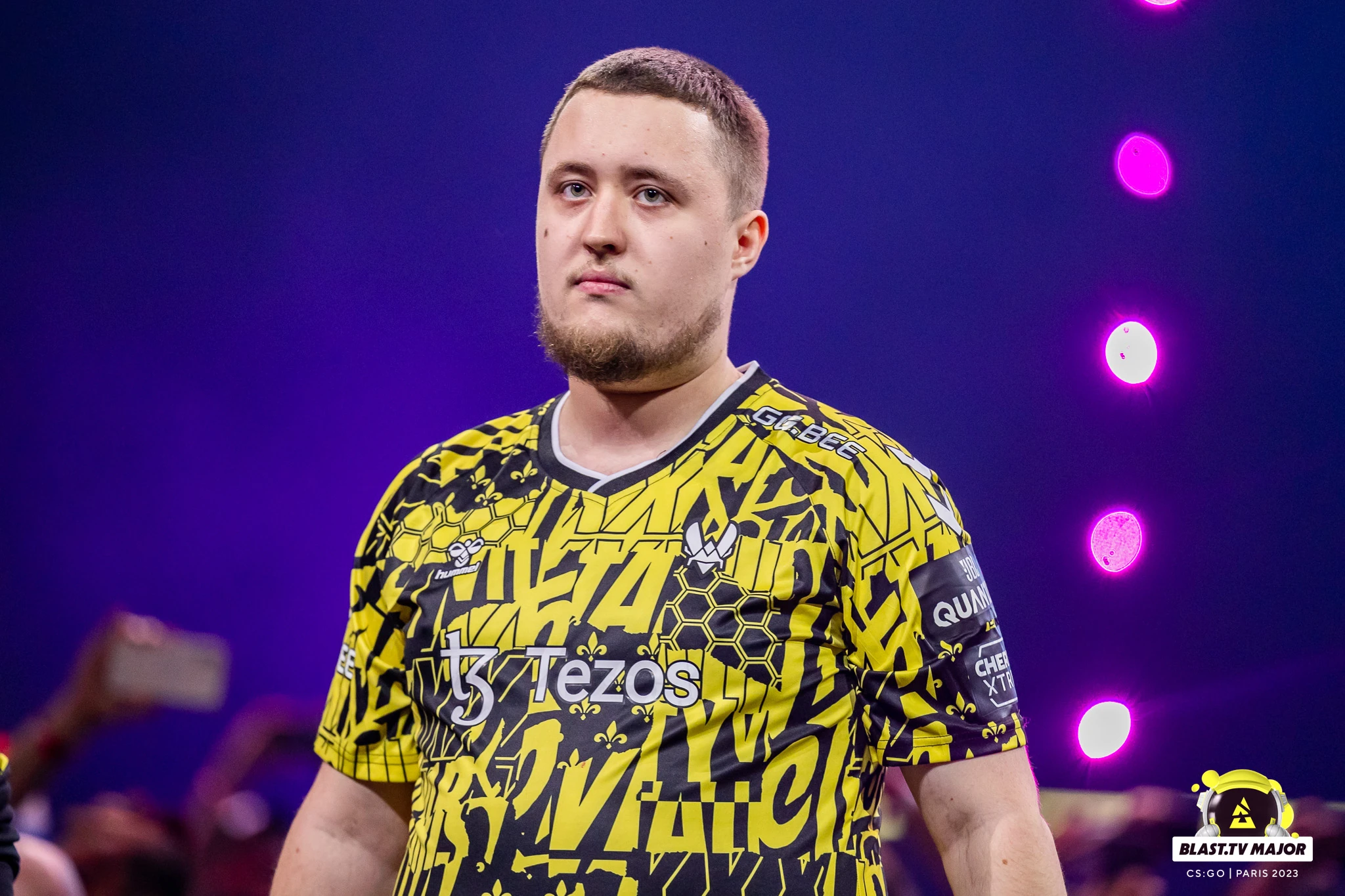 ZywOo de Vitality en el BLAST Paris Major.