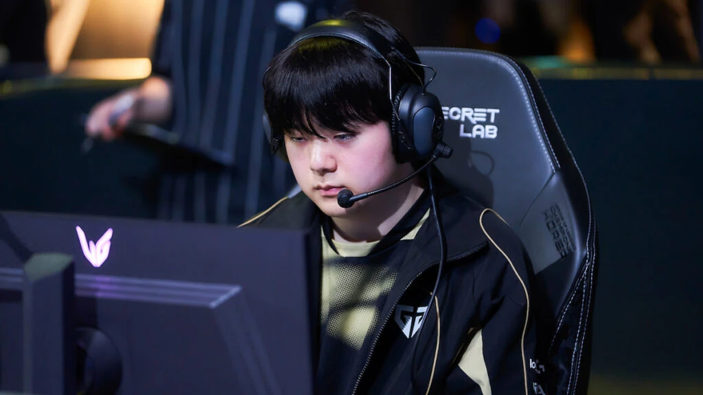 Imagen que muestra a Canyon de Gen.G jugando en la LCK Cup 2026.