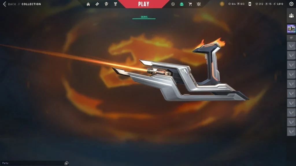 Lanzallamas Solarstride en VALORANT