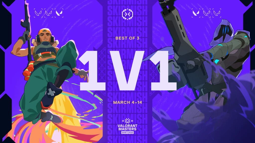 Gráfica principal de la VALORANT Skirmish Series