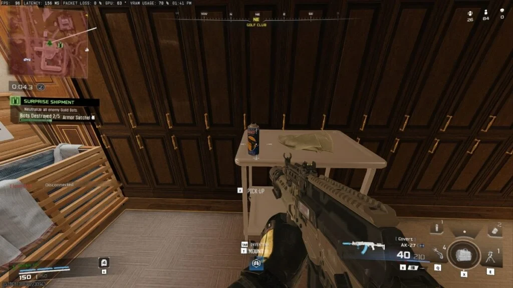 Una lata de pintura en Golf Club para desbloquear la camo Bogey en Black Ops Royale