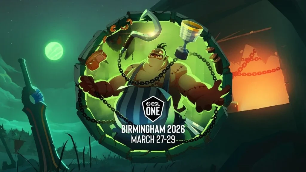 Imagen promocional de Dota 2 ESL One Birmingham 2026