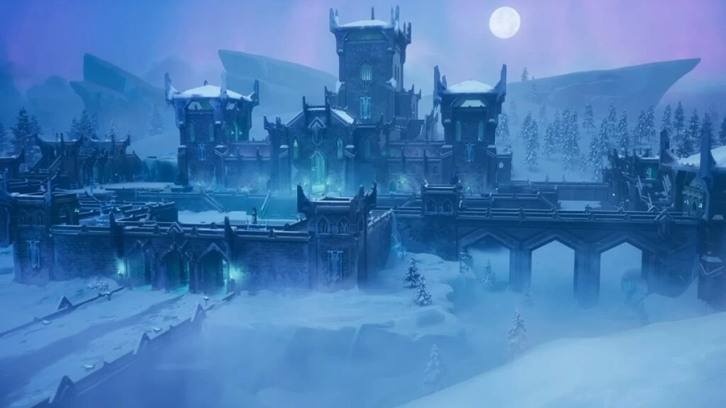 Castillo del Rey Helado en Fortnite Showdown