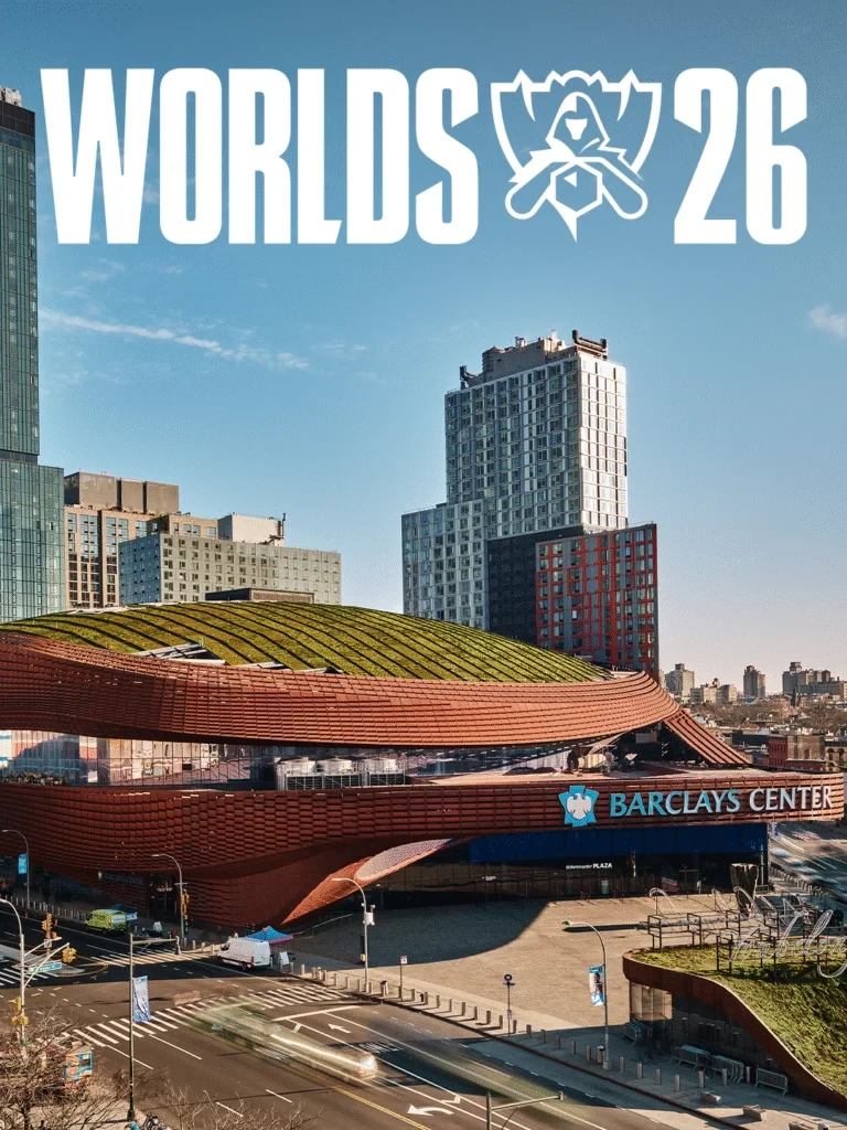 Imagen que muestra la sede de Worlds 2026 de League of Legends.