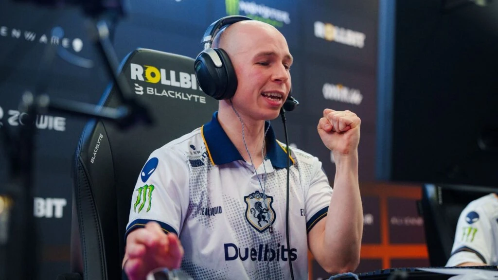 El jugador de CS2 de Team Liquid Jonathan 