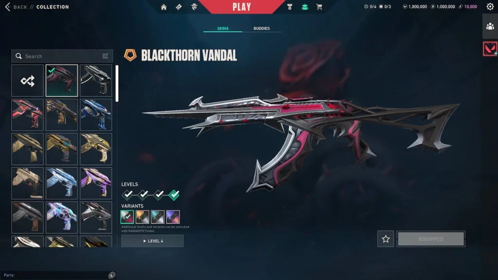 Blackthorn Vandal en VALORANT