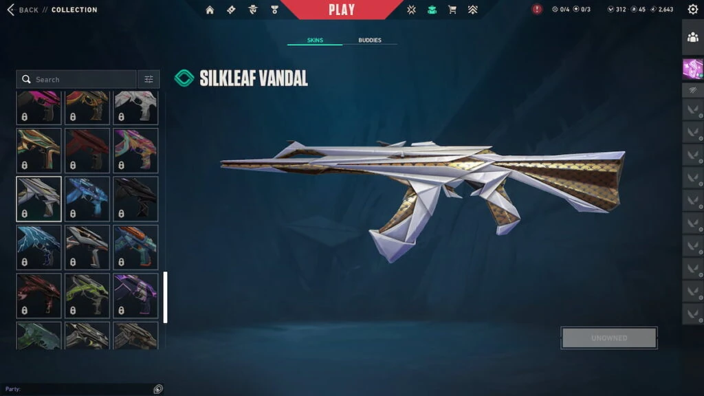 SilkLeaf Vandal en VALORANT