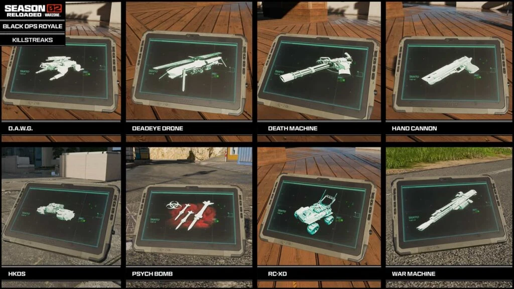 Todas las killstreaks en Warzone Black Ops Royale