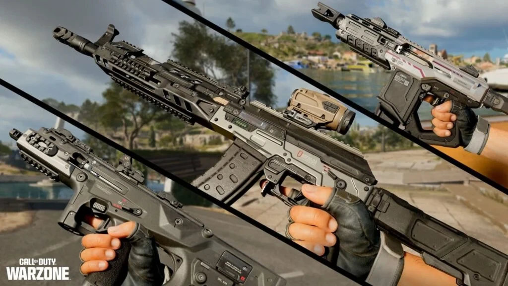 Algunas de las armas disponibles en Warzone Black Ops Royale