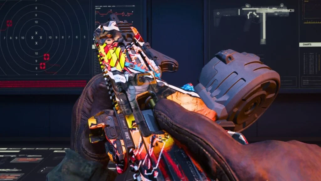 Loadout de la SMG REV-46 en Firing Range en Warzone