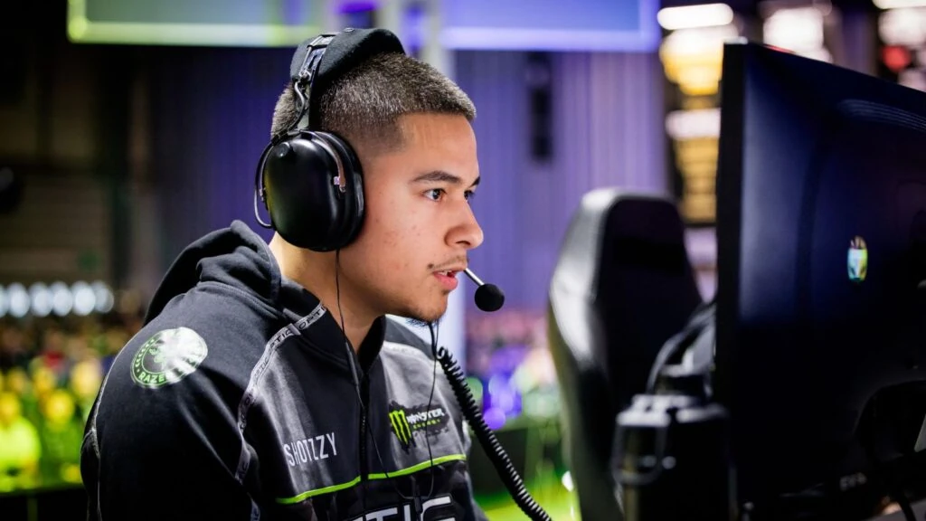 Shotzzy de OpTic Texas durante el CDL Major 2 2026 en DreamHack Birmingham.