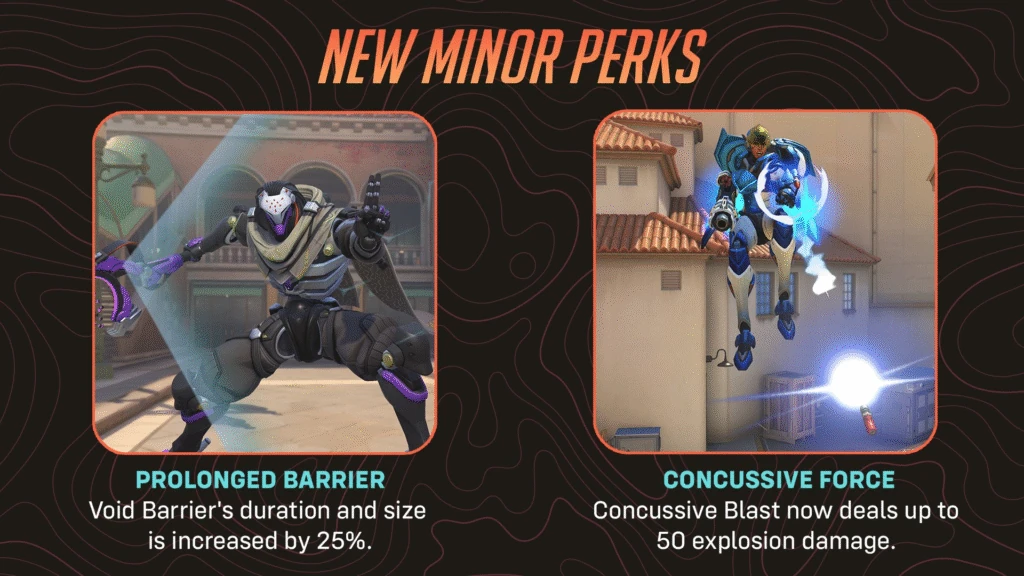 Perks Menores de la Temporada 2 de Overwatch