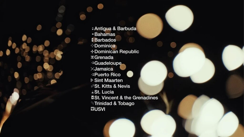 Lista de países incluidos en el tour de IShowSpeed por el Caribe