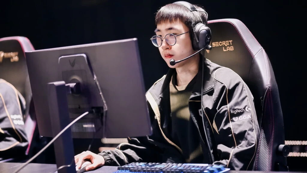 Imagen de Ruler jugando en la LCK.
